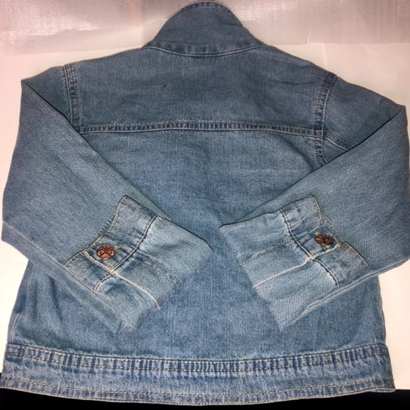 Picapino Denim Girls Jean Jacket Size 6X - Picture 5 of 7